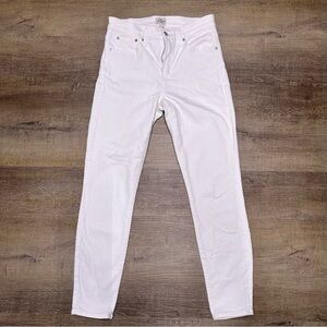 J. Crew Women's White Skinny Jeans